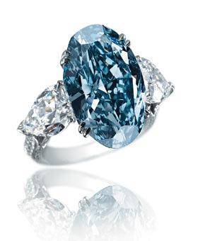 Chopard Blue diamond ring