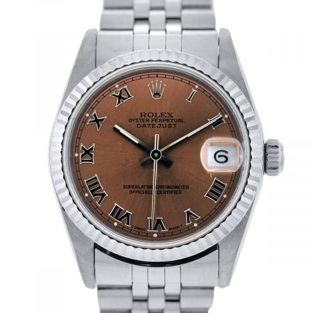 Rolex 68274 Midsize Pink Dial Watch