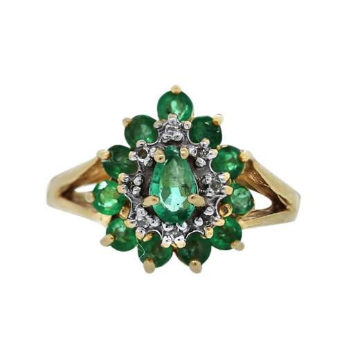 vintage emerald jewelry
