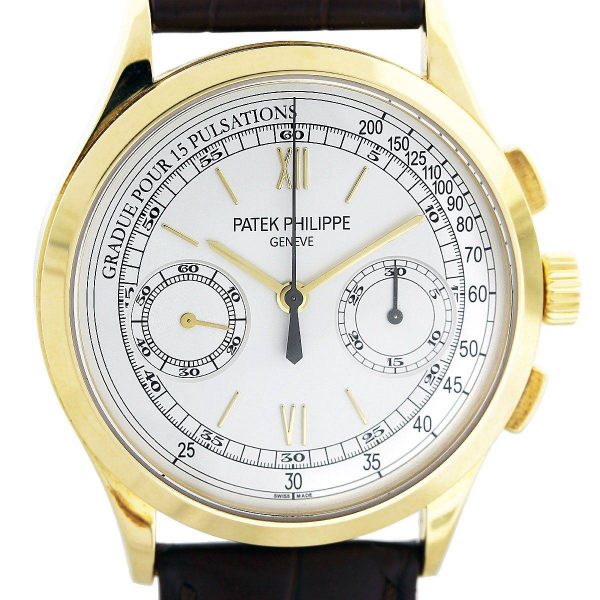 Patek Philippe 18k yellow gold watch