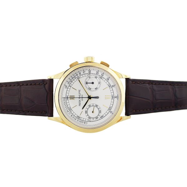 Patek Philippe Chronograph 5170J 18k Yellow Gold Mens Watch