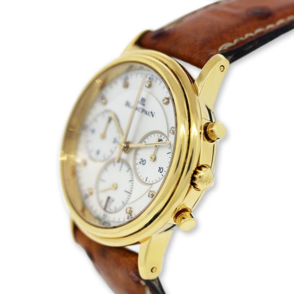 BlancPain Split Second Gold Watch