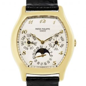 Patek Philippe 5040J 18k Yellow Gold Perpetual Calendar Watch