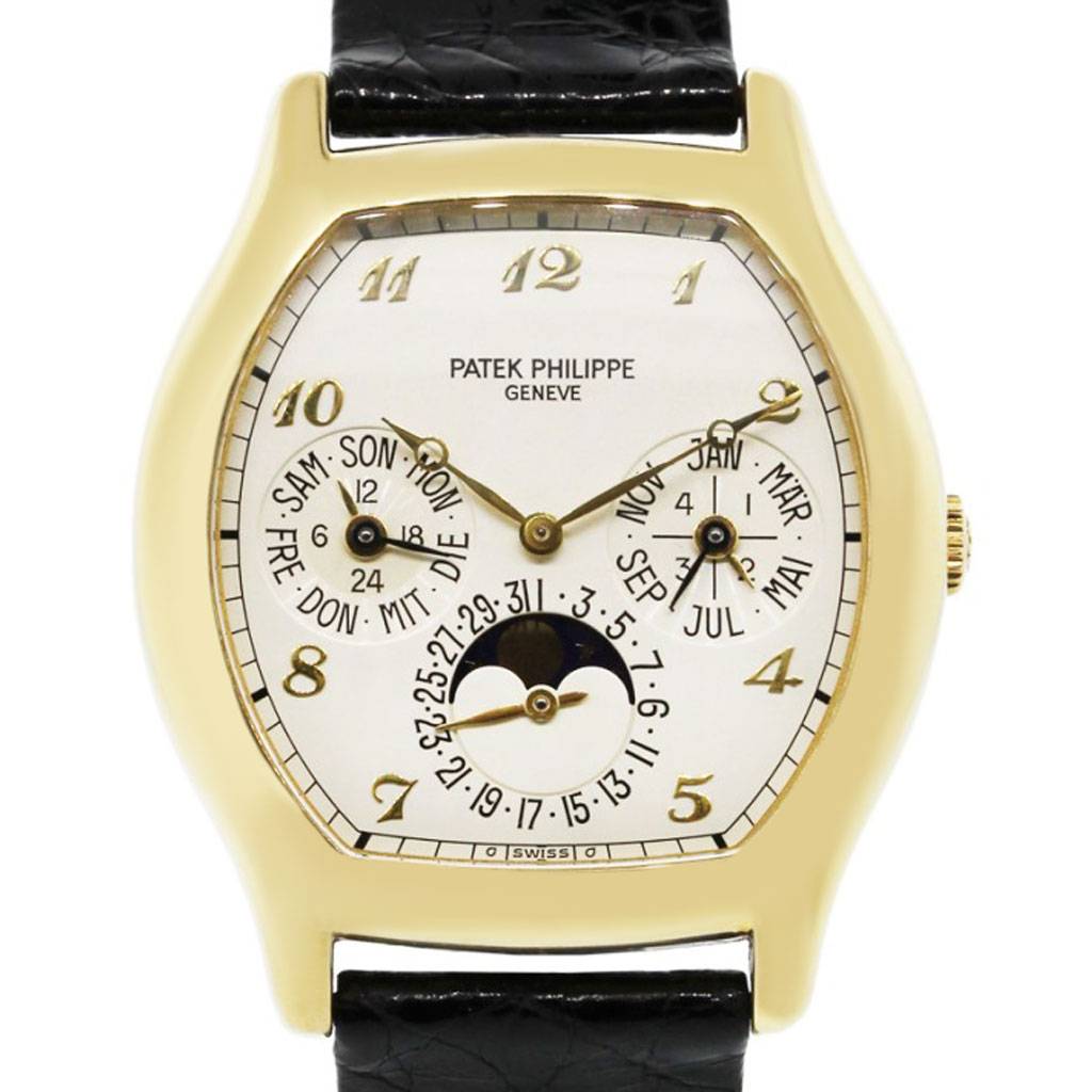 Patek Philippe 5040J 18K Yellow Gold Perpetual Calendar Watch