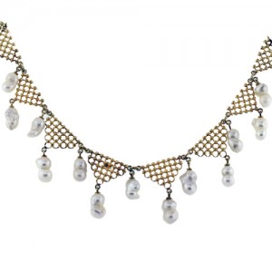 baroque pearl necklace