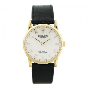 Rolex Cellini 5116 18k Yellow Gold Jubilee Dial Watch