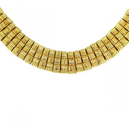 Roberto Coin 18k Yellow Gold Appassionata Diamond Clasp Necklace