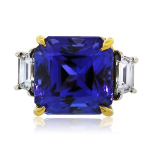 Tanzanite vintage style ring Boca Raton, vintage jewelry Boca Raton