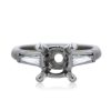 Platinum Engagement Ring Mounting
