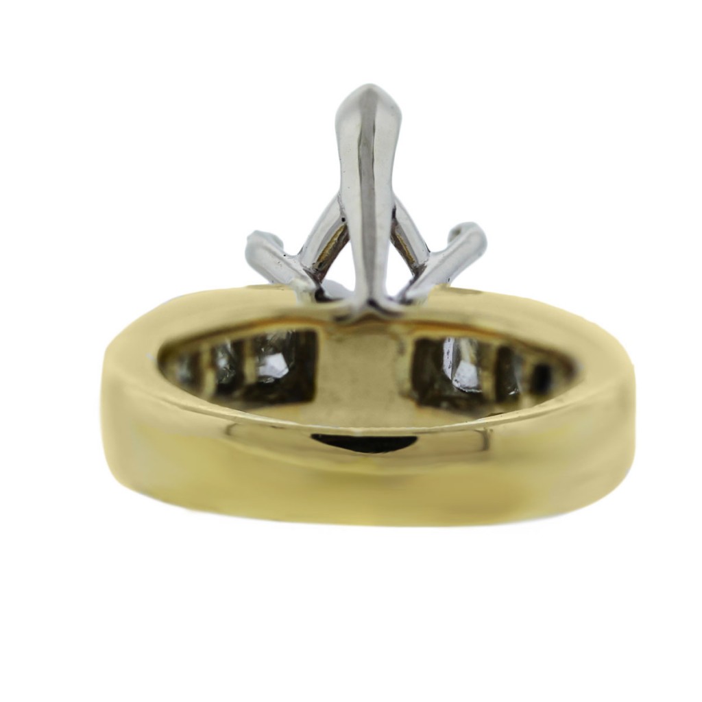 Pear Shaped Ring Mounting