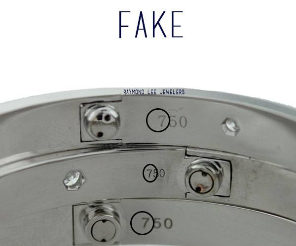 Fake Cartier Love Bracelet – How to Spot One – Raymond Lee Jewelers