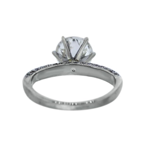 White Gold Diamond Engagement Ring