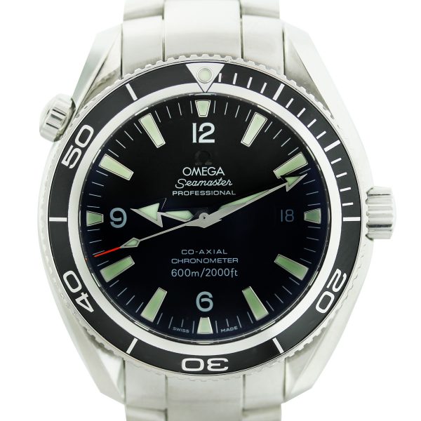 Omega Professional Seamaster Planet Ocean Stainless Steel Watch