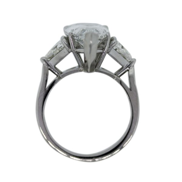 EGL Pear Shape Diamond Engagement Ring