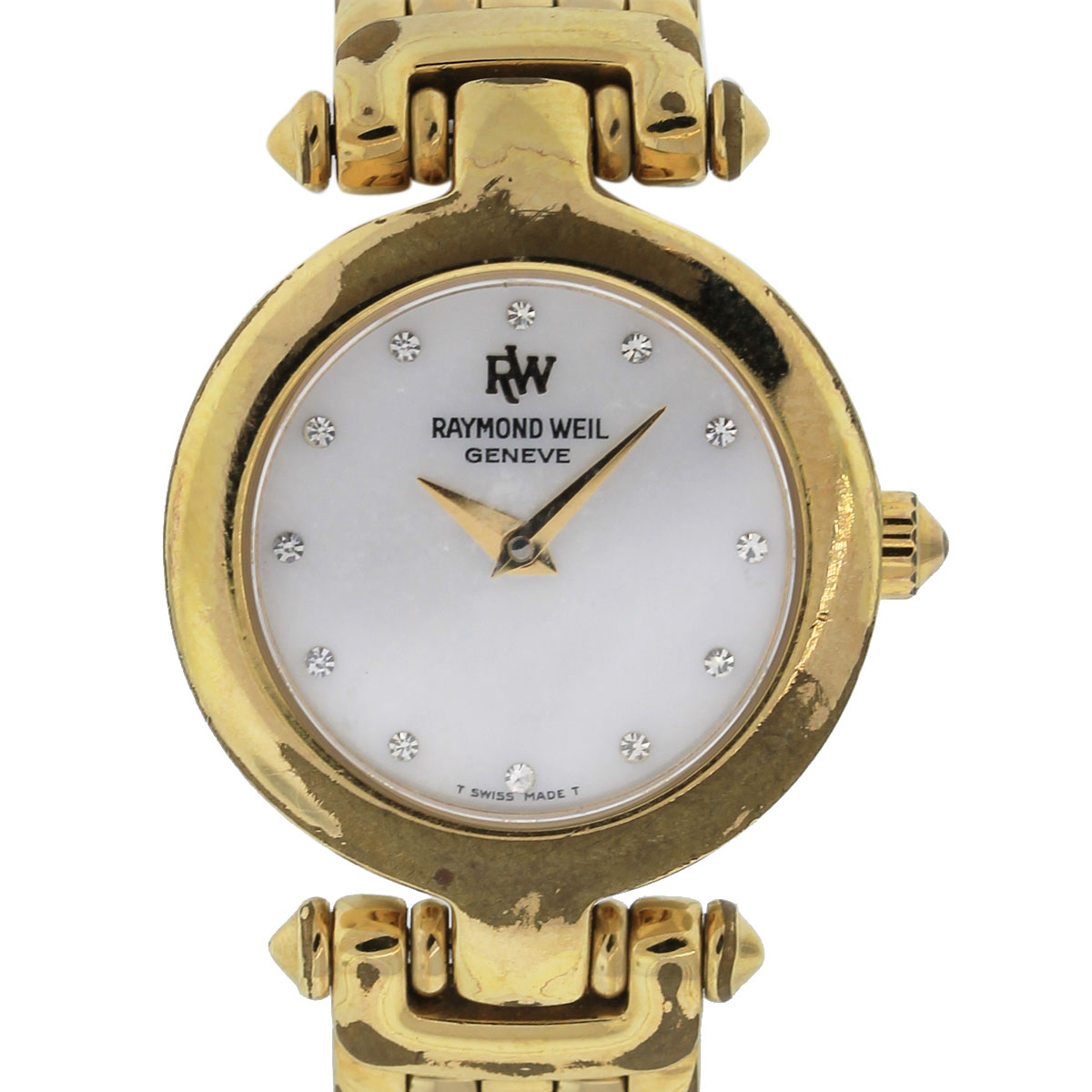 Raymond Weil Electroplated 18k Gold | escapeauthority.com