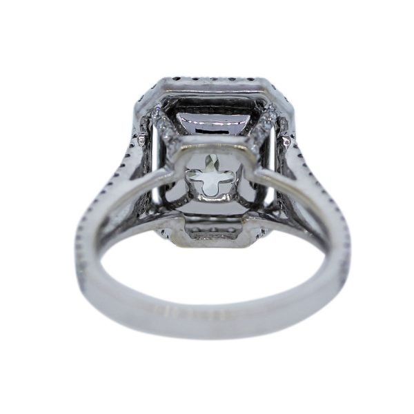 5.04ct Radiant Cut Diamond Ring