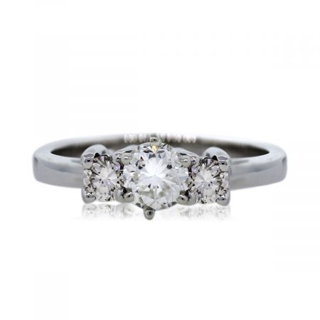 You are Viewing this Platinum 3 Stone Diamond Ring!