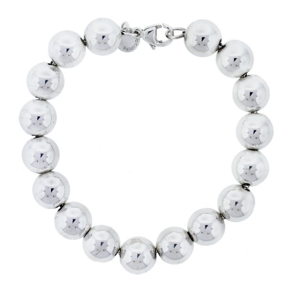 Tiffany & Co. Sterling Silver Ball Bead Bracelet