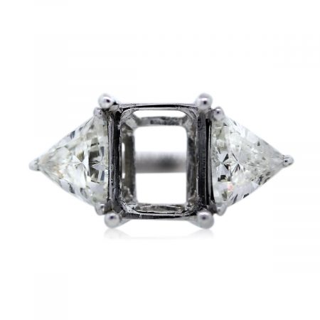 You are Viewing this Stunning Trillion Cut Diamond Ring!