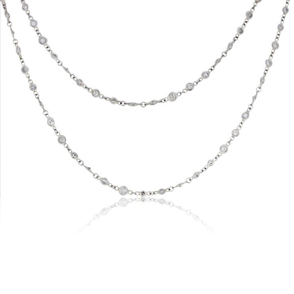 Diamond By the Yard Necklace