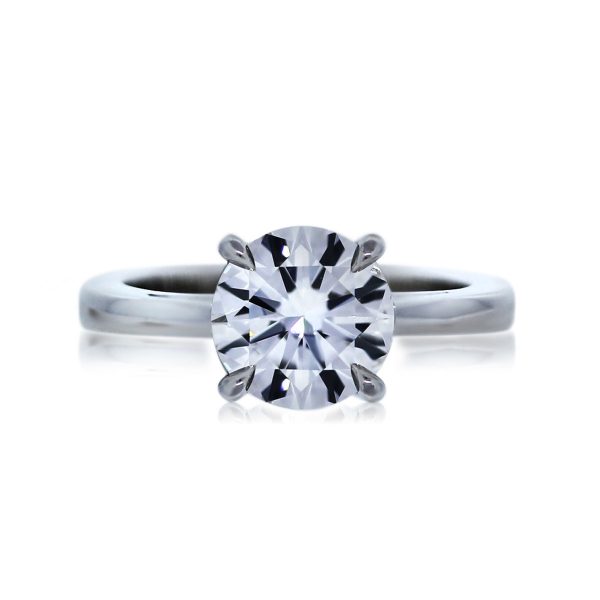 You are Viewing this 1ct Round Brilliant Diamond Ring!