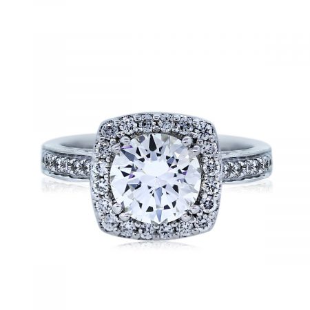 You are Viewing this Stunning 1.03ct Round Brilliant Ring!