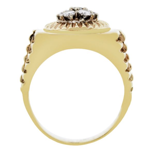 Yellow Gold Diamond ring