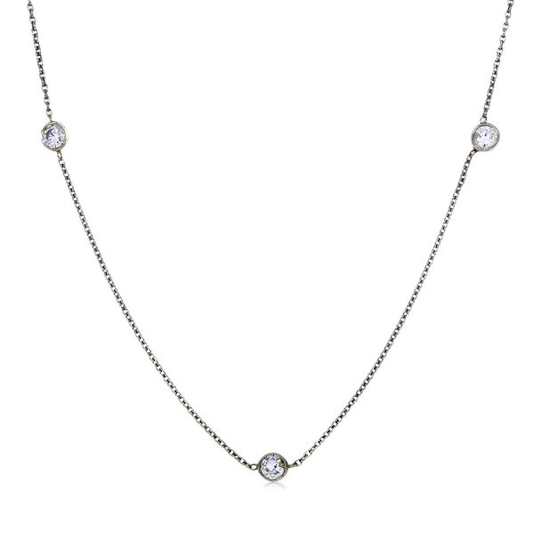 You are viewing this 14'' diamonds by the yard necklace!!!