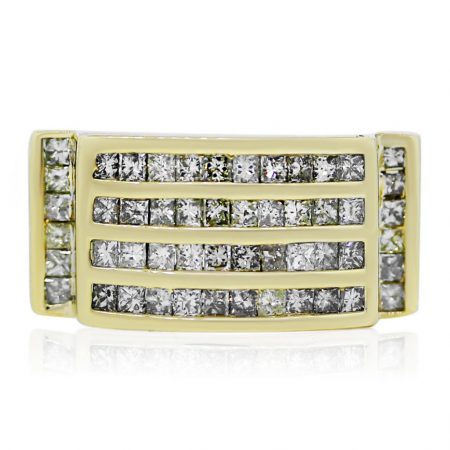 Yellow Gold Diamond Band