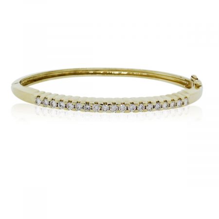 You are Viewing this Diamond Bangle Bracelet!