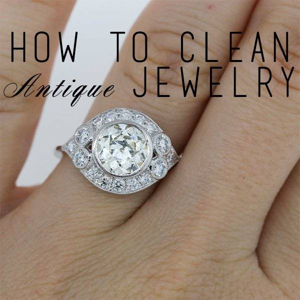How to clean antique jewelry