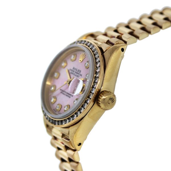 Pearl and Diamond Presidential Rolex