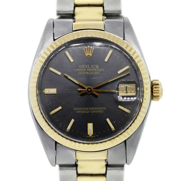 Rolex Oyster Perpetual Datejust 6827 Two Tone Mens Watch