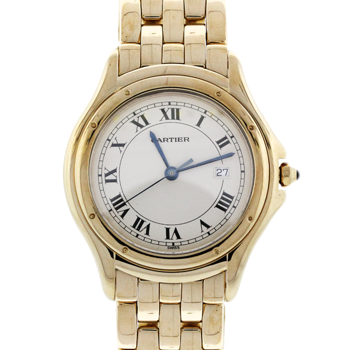 Cartier Cougar 18k Yellow Gold Unisex Watch
