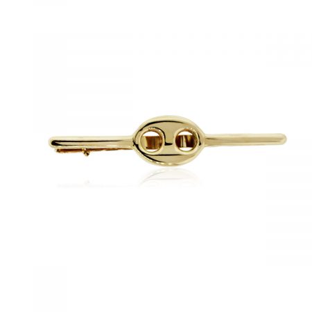 You are viewing this 18k Yellow Gold Tie Bar!