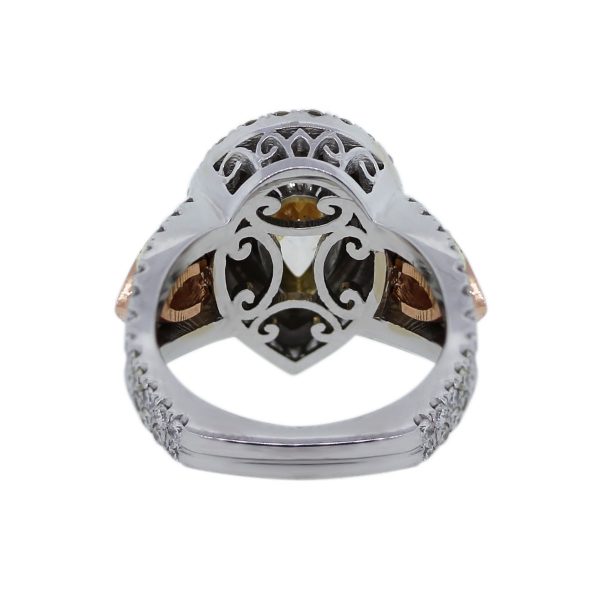 2.01ct Fancy Color Diamond Engagement Ring