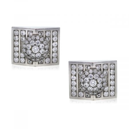 You are Viewing these 8.00Ctw Diamond Mens Cufflinks