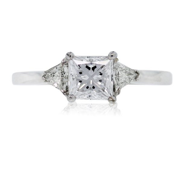 Trillion Cut Diamond Engagement Rings by Raymond Lee Jewelers