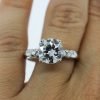 2.74ct Round Brilliant Engagement Ring