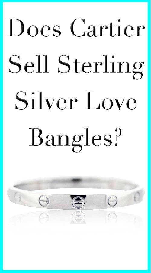 Sterling Silver Cartier Love Bracelet