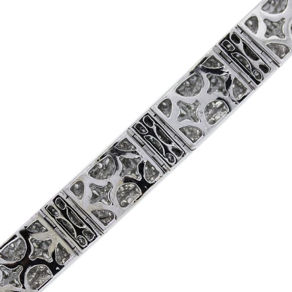 Chain Bracelet for men with Diamonds