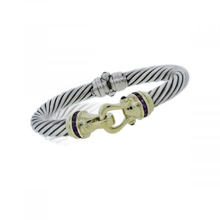 You are Viewing this Stunning David Yurman Cable Bracelet!