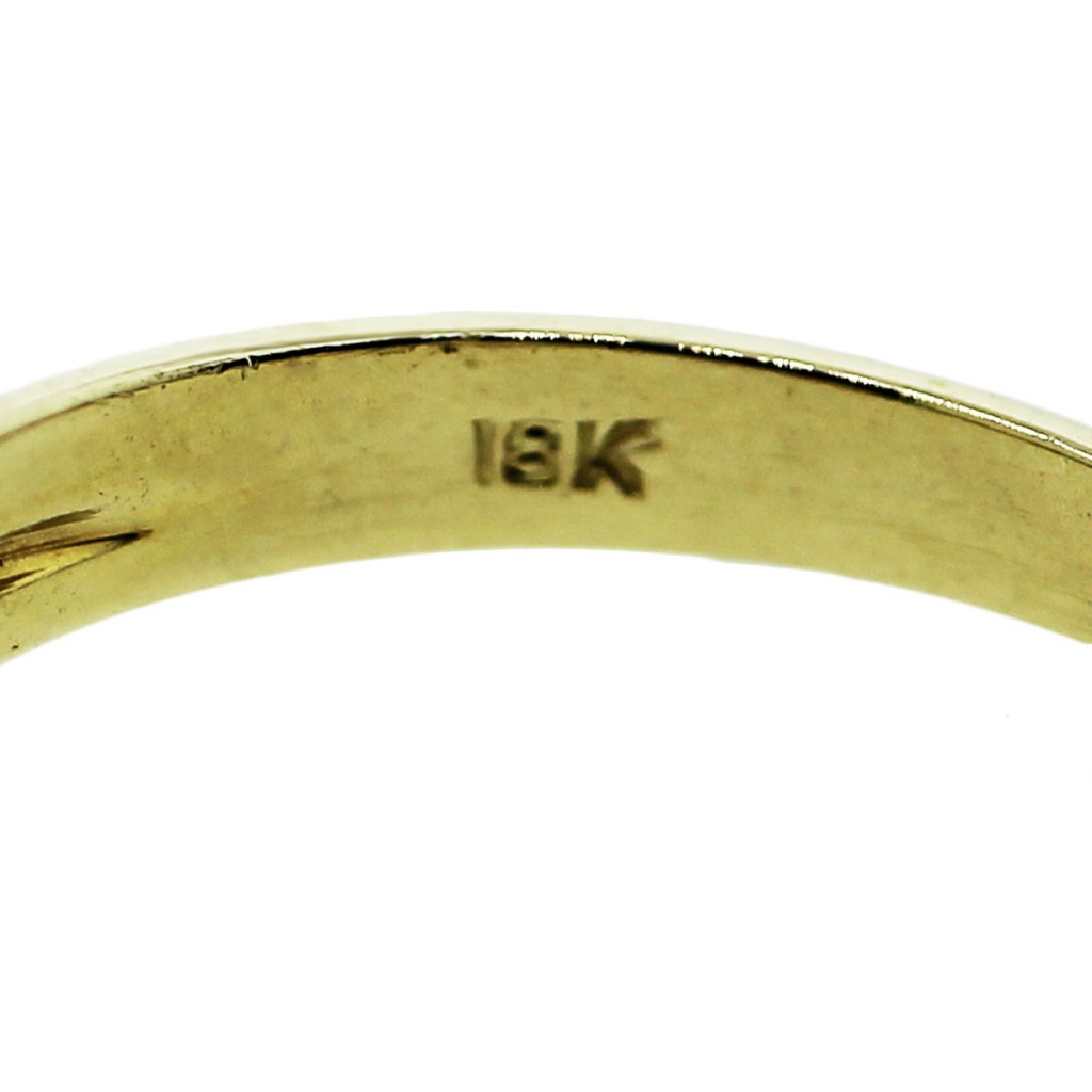 18K Yellow Gold Ring