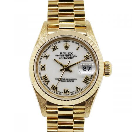 You are viewing this Ladies Rolex 69178 Datejust 18k Yellow Gold Watch!