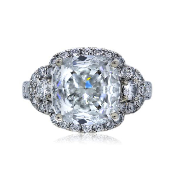 You are Viewing this Cushion Cut Diamond Ring