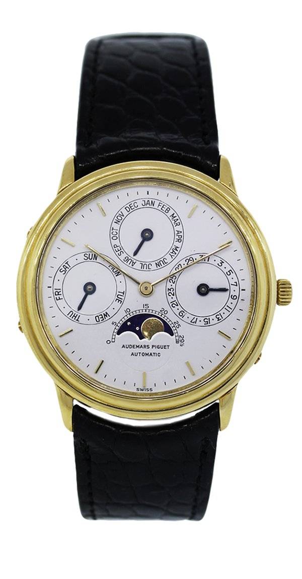 Audemars Piguet Quantieme Perpetuel Automatique 18k Yellow Gold Watch