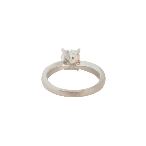 18k White Gold 1.05ct Round Brilliant Diamond Solitaire Engagement Ring
