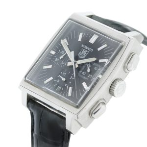 TAG Heuer Monaco men's watch black dial 