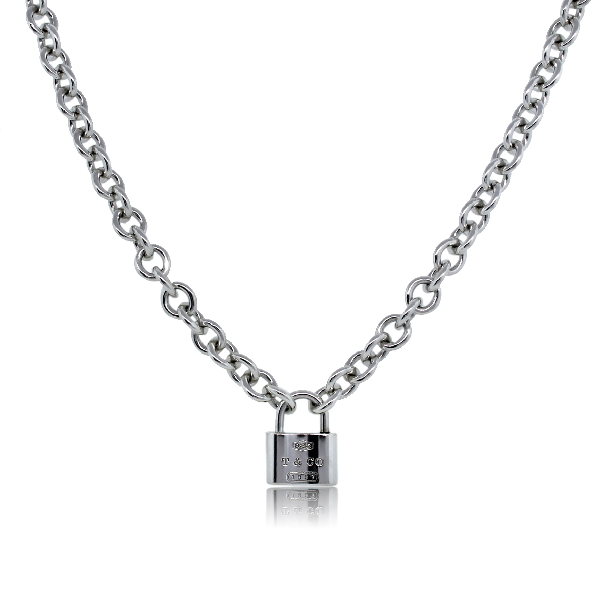 tiffany 1837 lock necklace