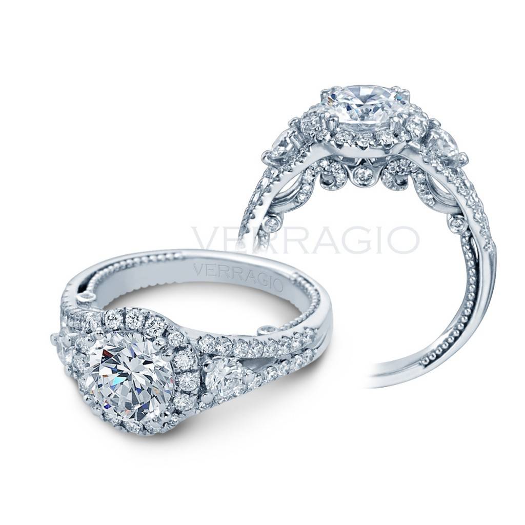 Verragio halo Engagement Ring